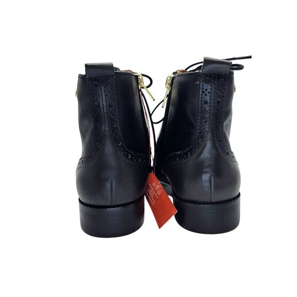 Pikolinos 8.5 Royal Flat Lace-Up Ankle Boots Lead EU 39 New w/Tag No Box - Picture 4 of 16